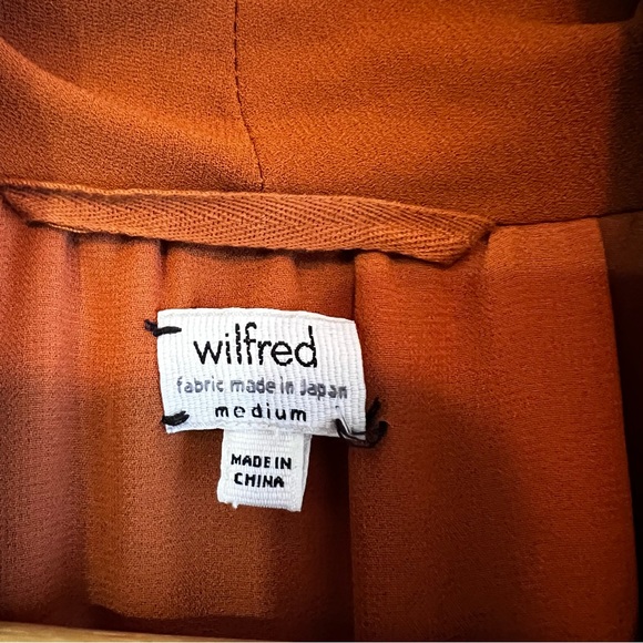 Wilfred Sabine Orange Sleeveless Dress - Picture 14 of 14